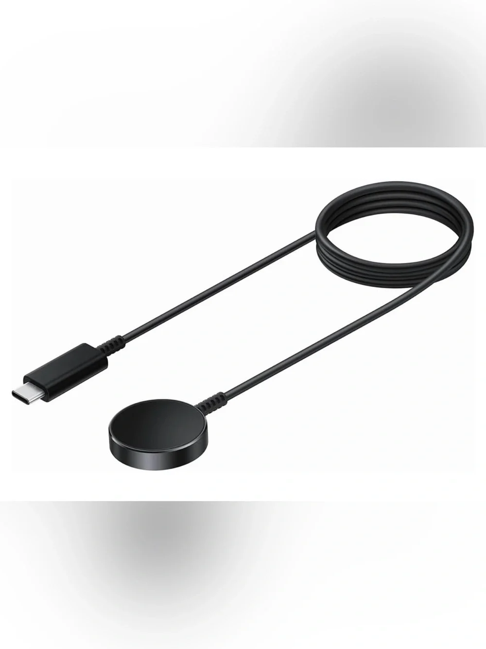 Samsung Galaxy Watch Fast Wireless Charger USB-C Magnetic Charging Pad Black NEW
